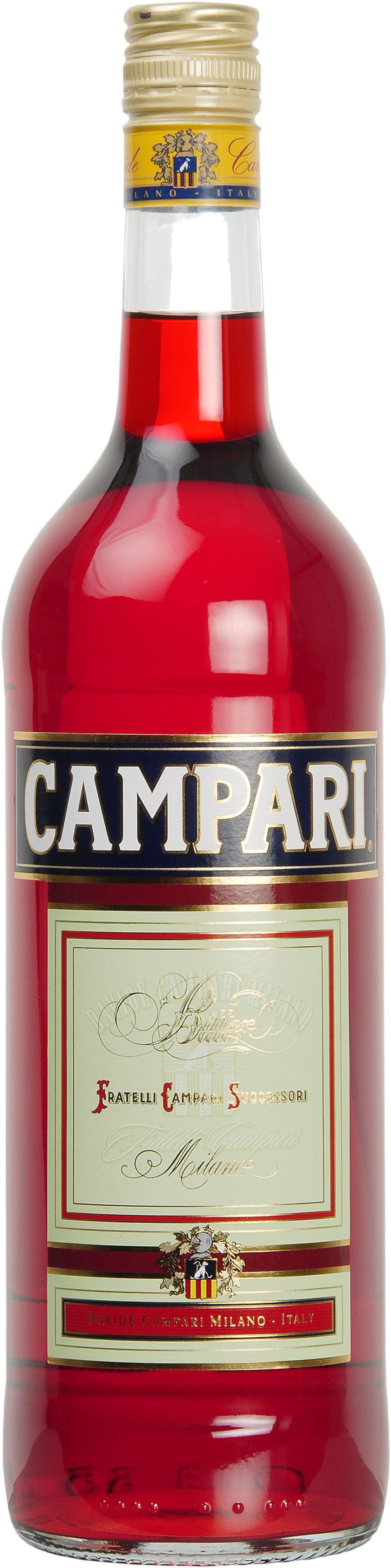 Campari Bitter 1L 25% Aperitif Italien - Nevejan