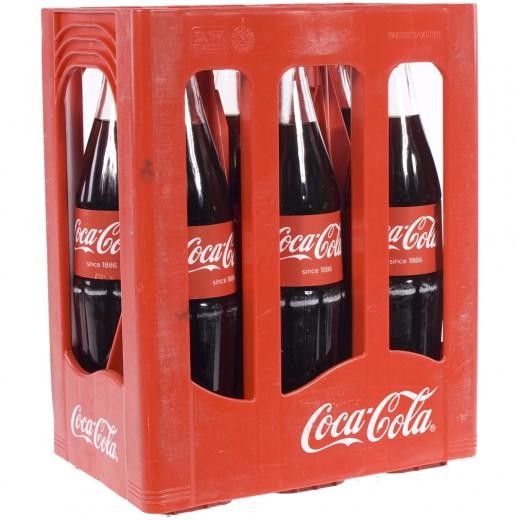 Coca Cola 6x1L bouteille litre en verre - Nevejan