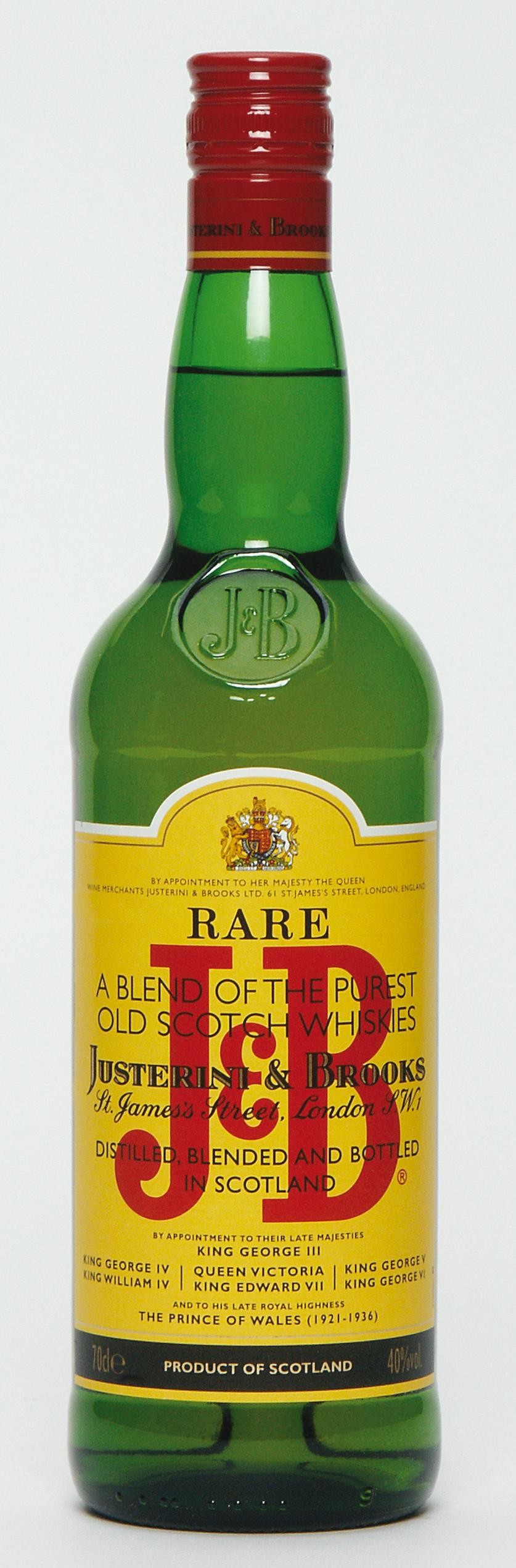 J&B 3 Litres grande bouteille 40% Blended Scotch Whisky - Nevejan