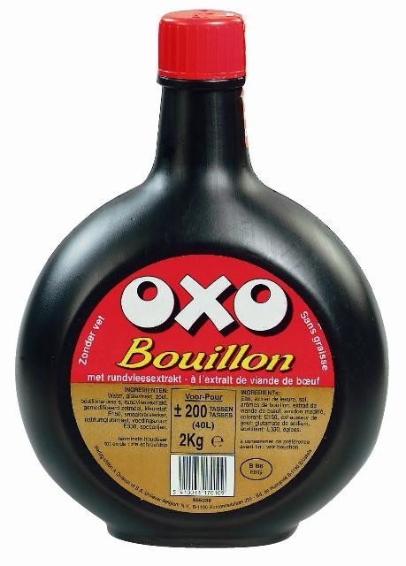 Oxo bouillon liquide 2kg 1600ml - Nevejan