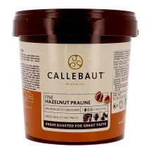 Callebaut praliné noisettes 1kg seau (Chocolade)