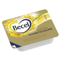 Becel au Beurre portions de margarine 100x10gr