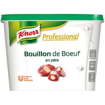 Knorr Gourmet bouillon de boeuf en pâte 1kg Professional
