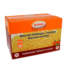 Honig pates cornettes(macaroni) 5kg resistant à la cuisson