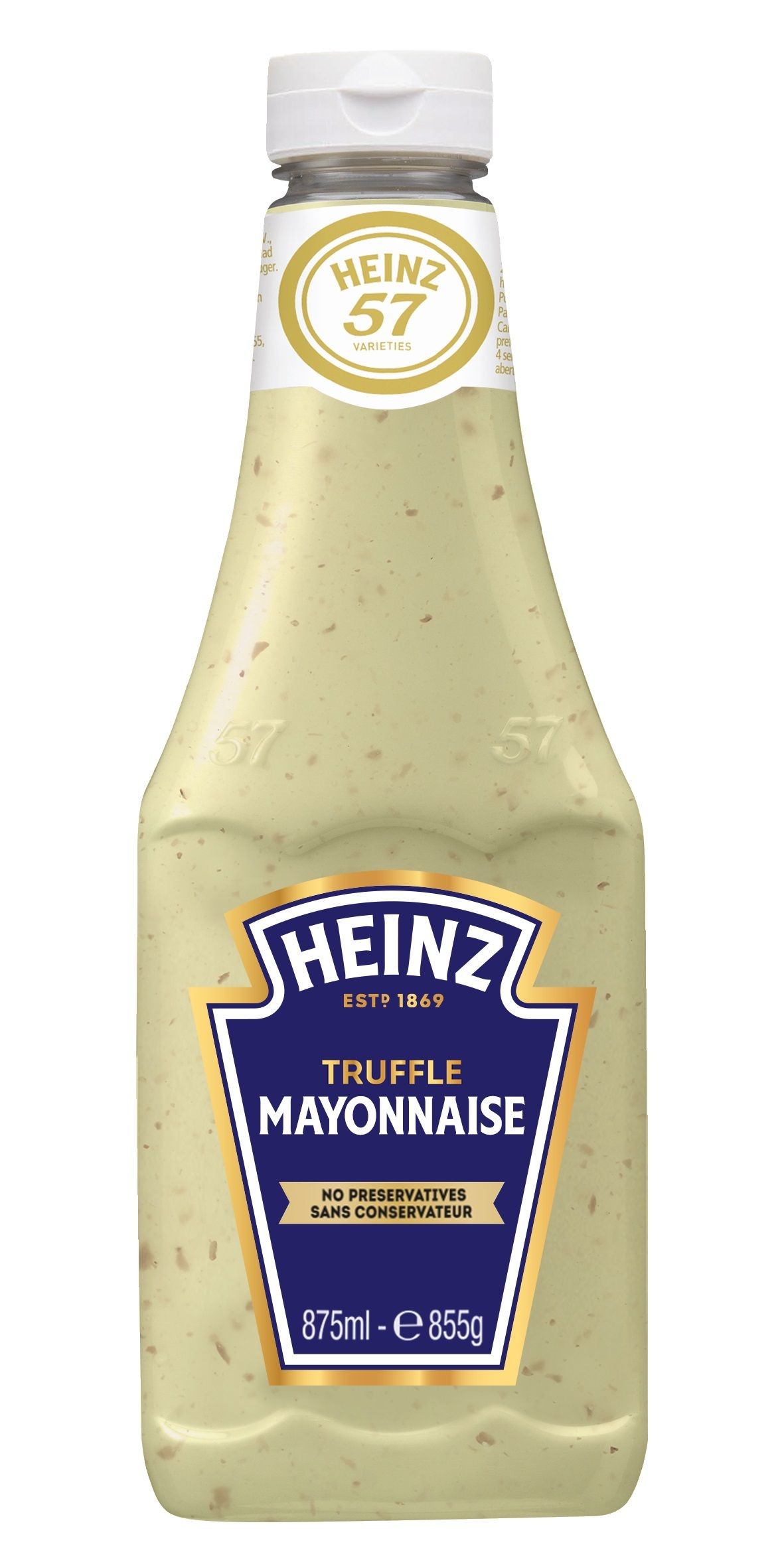 Heinz Mayonnaise à la truffe en flacon soulpe 875 ml