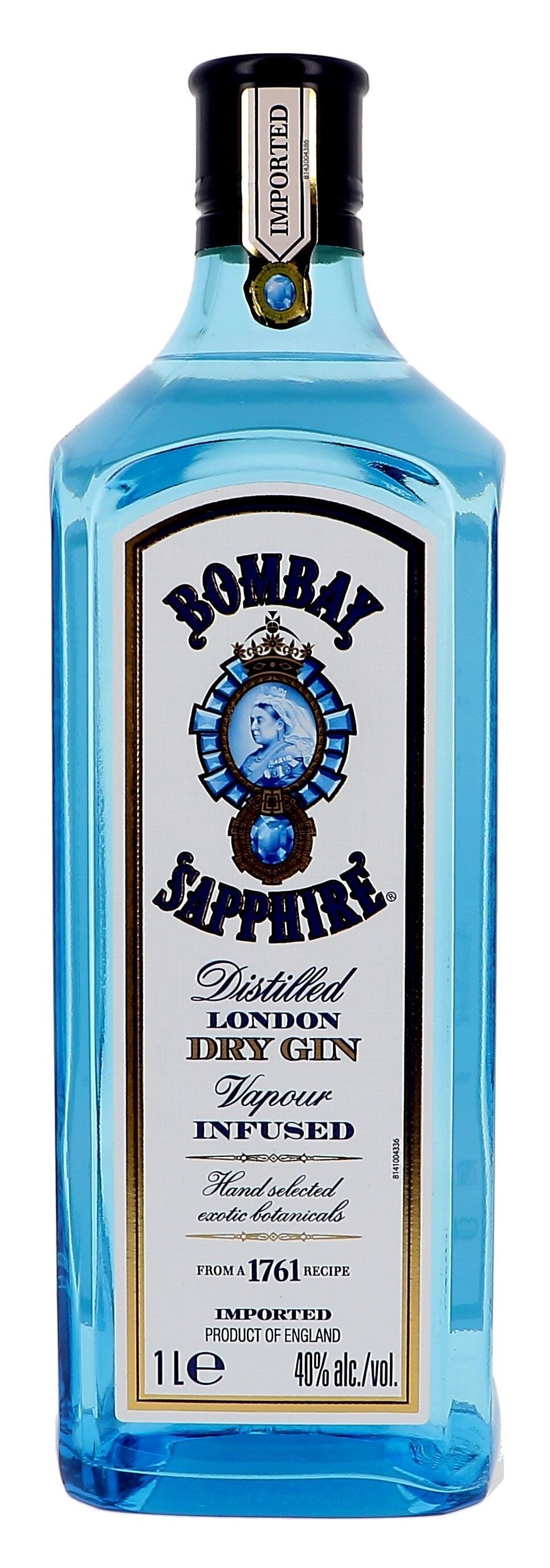 Bombay Sapphire 1L 40% London Dry Gin - Nevejan