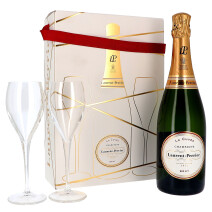 Champagne Laurent Perrier 75cl Brut + 2 Glasses in Giftbox (Champagne)
