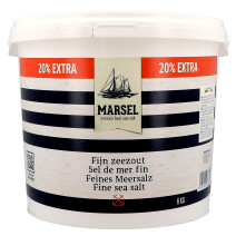 Marsel Fine Sea Salt 6kg bucket (Zout & Peper)