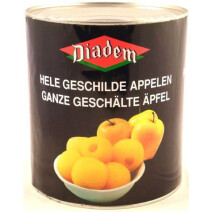 Whole Peeled Apples without core 3L Diadem