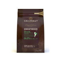 Callebaut Brazil dark chocolate callets 2,5kg Single Origin Collection