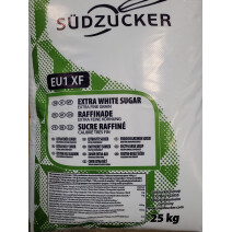 Refined extra fine white sugar S1 Sudzucker 25kg