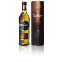 Glenfiddich 15 Years Old 70cl 40% Speyside Single Malt Scotch Whisky