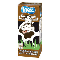 Inex Semi Skimmed Chocolatemilk 5x6x20cl Tetra Slim