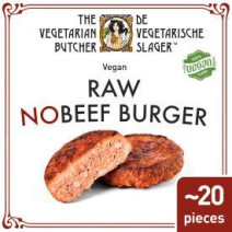 De Vegetarische Slager NoBeef Burger 2.4kg Diepvries
